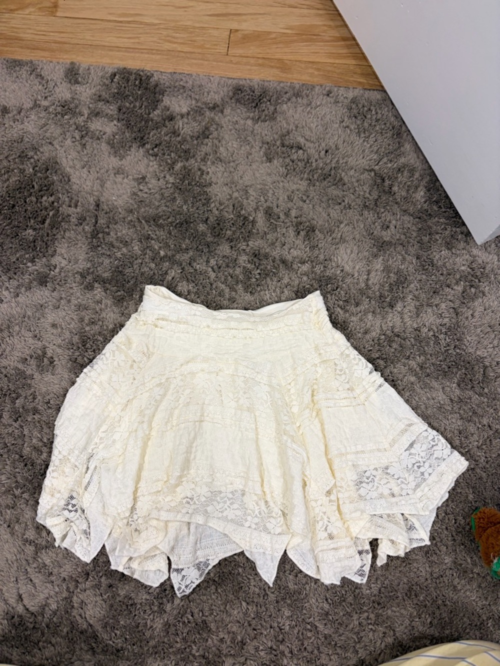 Cotton On Mini Skirt in Soft Ivory